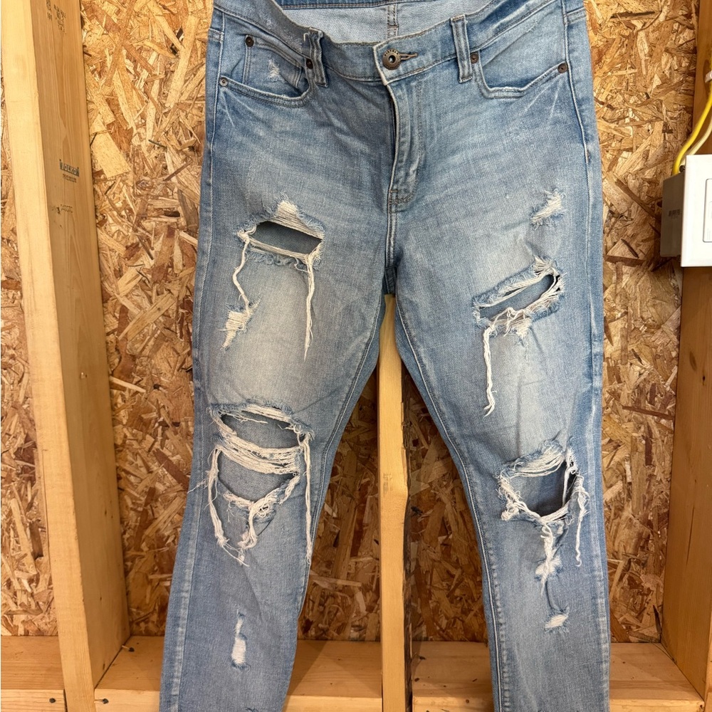 Pistola Boyfriend Jeans with Distressing